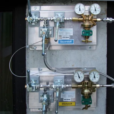 Industrielle Gasversorgungsanlage